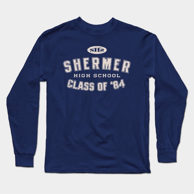 Shermer High School Long Sleeve T-Shirt by MindsparkCreative